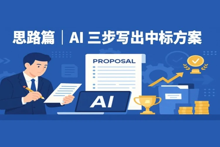 思路篇｜AI 三步写出中标方案