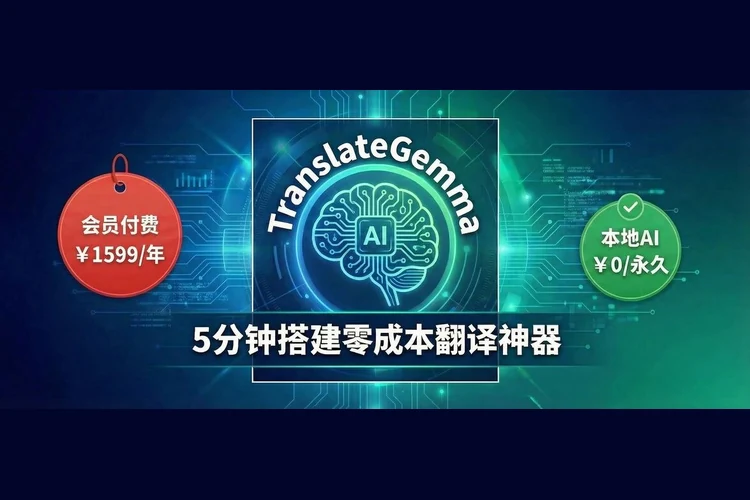 告别付费订阅！5分钟教你用谷歌最新AI，搭建“零成本”专属翻译神器！