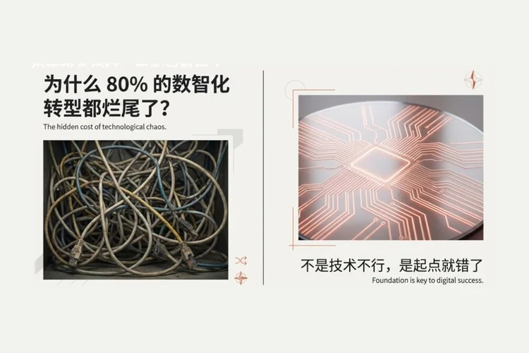 为什么 80% 的数智化转型都烂尾了？不是技术不行，是起点就错了